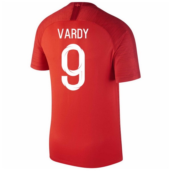 Camiseta Inglaterra 2ª Vardy 2018 Rojo